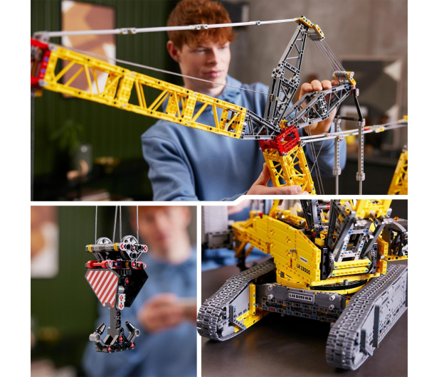 LEGO Technic 42146 Żuraw gąsienicowy Liebherr LR 13000 - 1159434 - zdjęcie 4